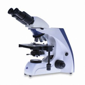 Microscopio óptico para estudiar la ciencia y la vidar 