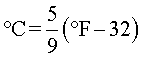 Fahrenheit a Celsius